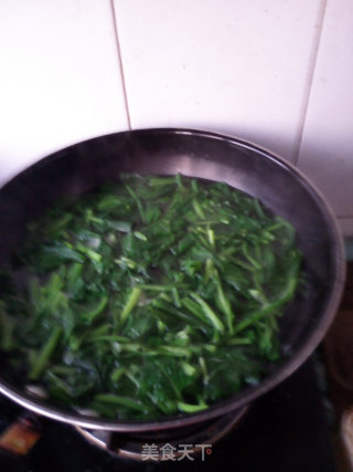 蒜蓉菠菜的做法步骤：2