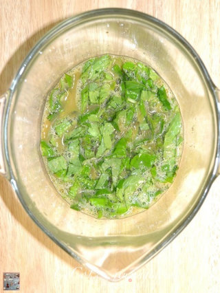 私菜食谱经－－九层塔脯蛋的做法步骤：7