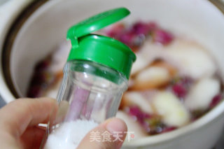 玫瑰红酒梨的做法步骤：6