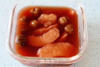 玫瑰红酒梨的做法步骤：12