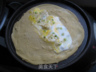 杂粮煎饼的做法步骤：7