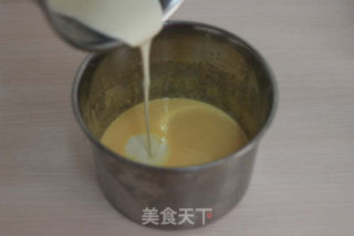 【番茄配方】奶酪戚风蛋糕——口感似轻乳酪又多一份戚风的干爽的做法步骤：4