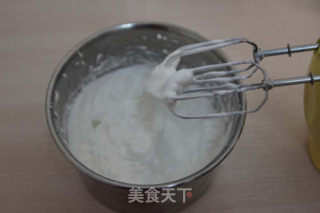 【番茄配方】奶酪戚风蛋糕——口感似轻乳酪又多一份戚风的干爽的做法步骤：6