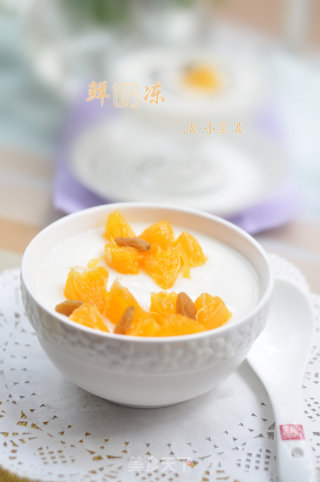 鲜奶冻的做法步骤：6