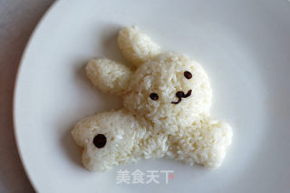 萌萌的兔乖乖的做法步骤：3