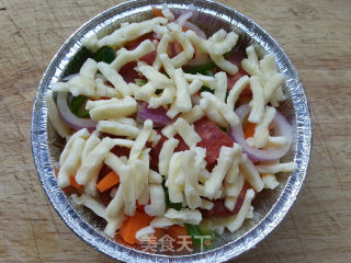 家庭制作芝士焗饭的做法步骤：10