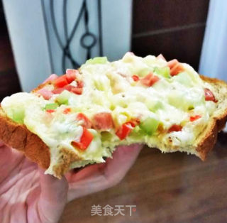 懒人快手披萨的做法步骤：6