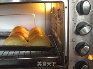 咸蛋黄豆沙夹心面包的做法步骤：14