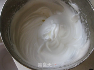 蜜红豆戚风蛋糕的做法步骤：8