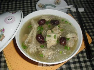 土鸡粉丝汤的做法步骤：8