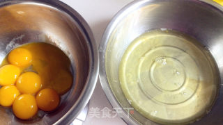 荞麦戚风蛋糕的做法步骤：3