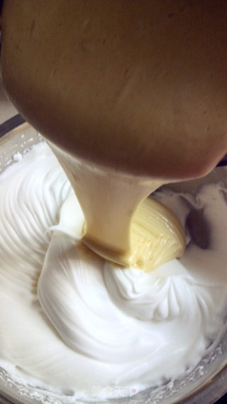 荞麦戚风蛋糕的做法步骤：16
