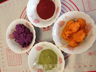 花样酥皮点心的做法步骤：2