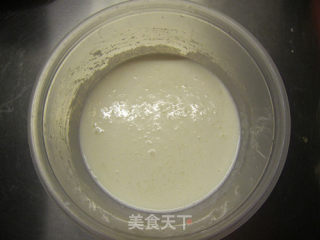 凝雪一般--椰香奶冻糕的做法步骤：3