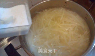 萝卜丝丸子汤的做法步骤：6