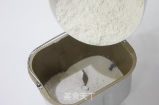 面包机做杏仁吐司的做法步骤：2