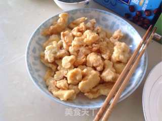 溜肌肉煅的做法步骤：4