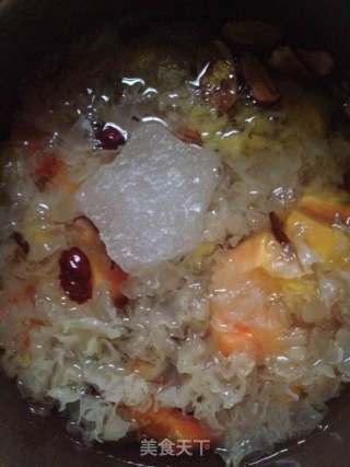 木瓜银耳清润糖水的做法步骤：6