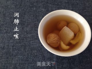 #润肺止咳#海底椰无花果煲雪梨的做法步骤：4
