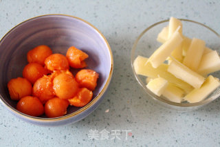 【南北杏甜蔗雪耳炖木瓜】的做法步骤：3