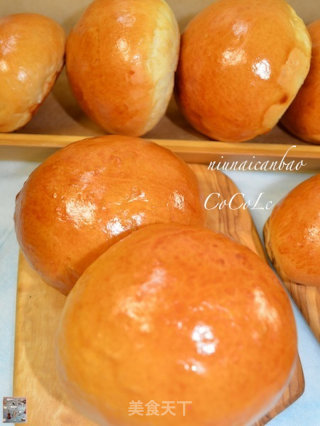 私菜食谱经－－牛奶餐包【手工版】的做法步骤：38