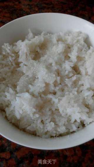 香甜糍饭糕的做法步骤：2