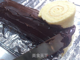 年轮蛋糕卷的做法步骤：11