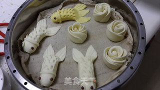 小鱼馒头的做法步骤：14