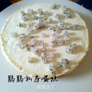 小黄人蛋糕的做法步骤：3