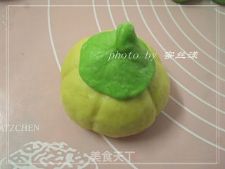 万圣节南瓜面包的做法步骤：13