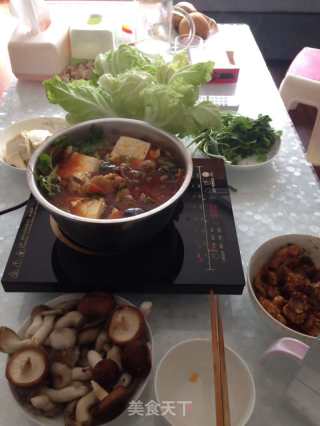 辣子鸡火锅的做法步骤：6