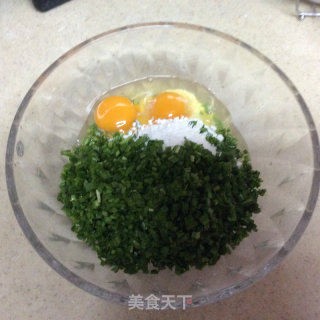 鸡蛋韭菜煎饼的做法步骤：4