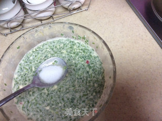 鸡蛋韭菜煎饼的做法步骤：6
