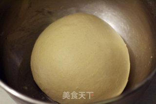 用冷藏中种和液种做个肉松面包卷来吃吃的做法步骤：3