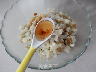 西兰花拌藕丁的做法步骤：10