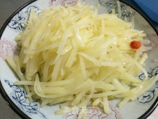糖醋土豆丝--瘦腿餐的做法步骤：3