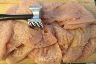 鸡排的制作方法的做法步骤：2