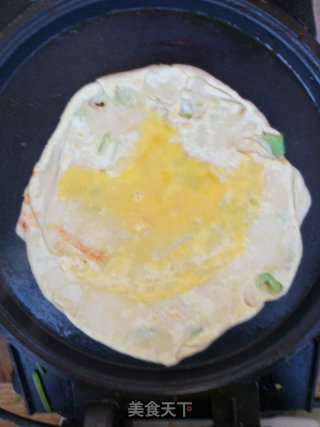 鸡蛋葱花饼的做法步骤：8