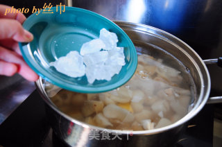 冬季养生润肺止咳之---三白汤的做法步骤：4