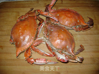 黄金咖喱蟹的做法步骤：2