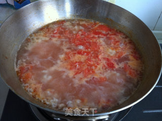 紫菜鸡蛋疙瘩汤的做法步骤：6
