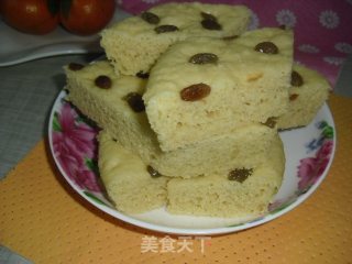 牛奶玉米面发糕的做法步骤：8