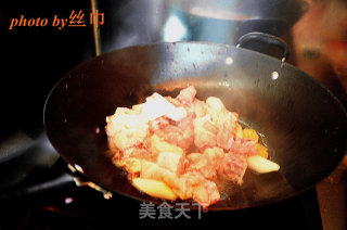 莲藕土豆炖鸡块的做法步骤：3