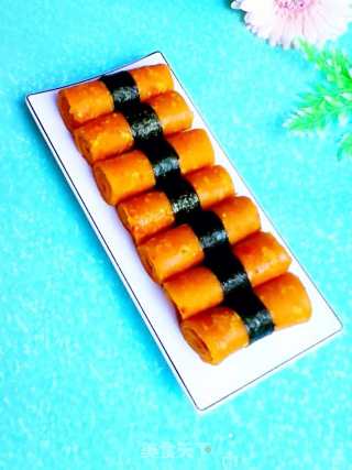 紫菜枸杞牛奶卷的做法步骤：8