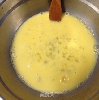 香芹叶杂粮鸡蛋饼的做法步骤：5