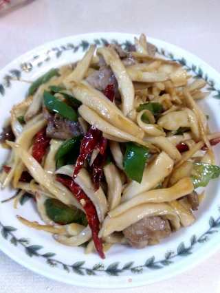 麻辣手撕杏鲍菇的做法步骤：6