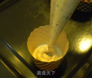 香蕉巧克力豆麦芬的做法步骤：6