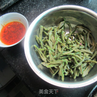凉拌刀豆的做法步骤：3