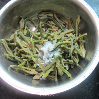 凉拌刀豆的做法步骤：5