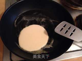 经典美式早餐黄油松饼Pancake的做法步骤：2